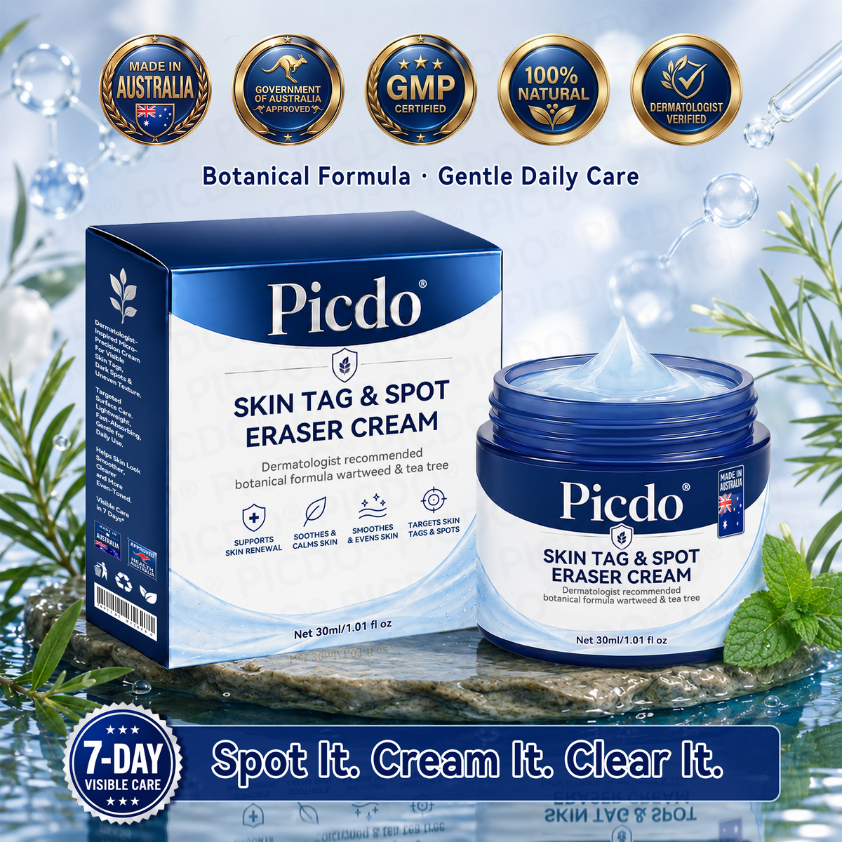 𝐏𝐢𝐜𝐝𝐨® 🌿7-𝐃𝐚𝐲 𝐒𝐤𝐢𝐧 𝐓𝐚𝐠 & 𝐒𝐩𝐨𝐭 𝐄𝐫𝐚𝐬𝐞𝐫 𝐂𝐫𝐞𝐚𝐦(Zero Pain, Zero 𝐒𝐜𝐚𝐫𝐬 Formula)🌺