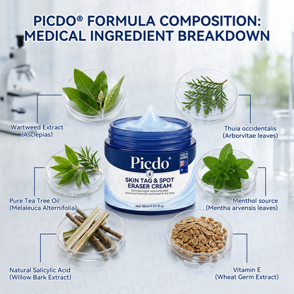 𝐏𝐢𝐜𝐝𝐨® 🌿7-𝐃𝐚𝐲 𝐒𝐤𝐢𝐧 𝐓𝐚𝐠 & 𝐒𝐩𝐨𝐭 𝐄𝐫𝐚𝐬𝐞𝐫 𝐂𝐫𝐞𝐚𝐦(Zero Pain, Zero 𝐒𝐜𝐚𝐫𝐬 Formula)🌺